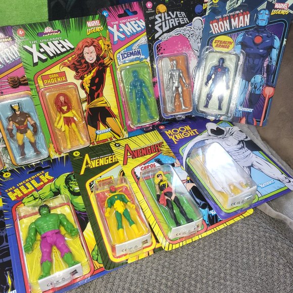 LOT of 33 Different 3.75" Kenner Marvel figurines - Picture 5 of 6